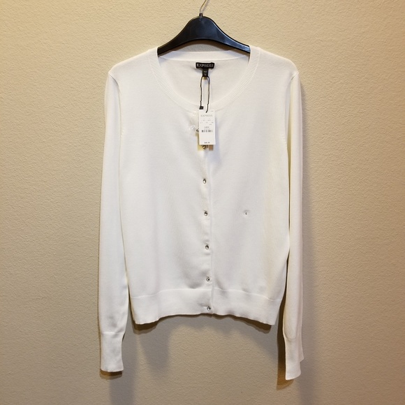 dressy ivory cardigan